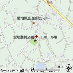 琉球冷機周辺の地図