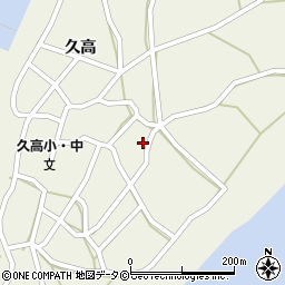 沖縄県南城市知念久高183周辺の地図