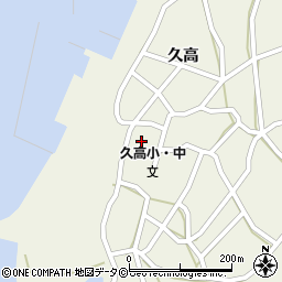 沖縄県南城市知念久高64周辺の地図