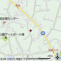沖縄県南城市玉城愛地253-4周辺の地図