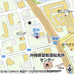 「道の駅」豊崎公衆トイレ周辺の地図