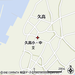 沖縄県南城市知念久高133周辺の地図