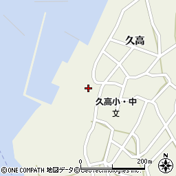 沖縄県南城市知念久高2周辺の地図