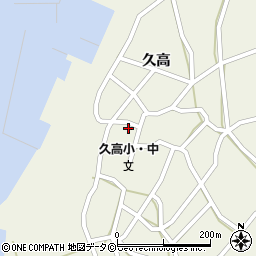 沖縄県南城市知念久高71周辺の地図