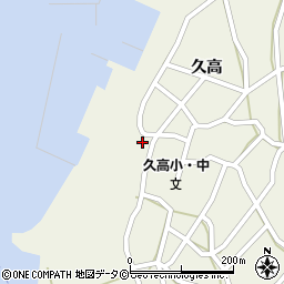 沖縄県南城市知念久高7周辺の地図