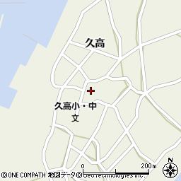 沖縄県南城市知念久高140周辺の地図