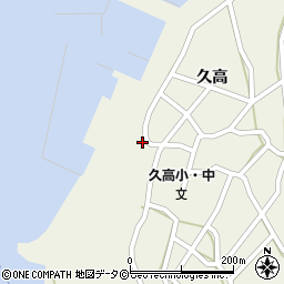 沖縄県南城市知念久高4周辺の地図