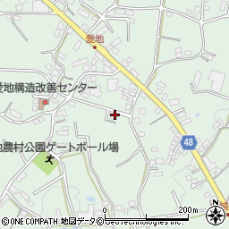 沖縄県南城市玉城愛地299周辺の地図