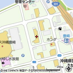 沖縄日野自動車本社周辺の地図