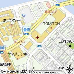豊崎郵便局 ＡＴＭ周辺の地図