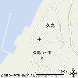 沖縄県南城市知念久高80周辺の地図