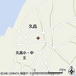 沖縄県南城市知念久高150周辺の地図