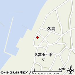 沖縄県南城市知念久高84周辺の地図