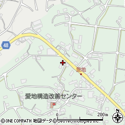 沖縄県南城市玉城愛地323周辺の地図