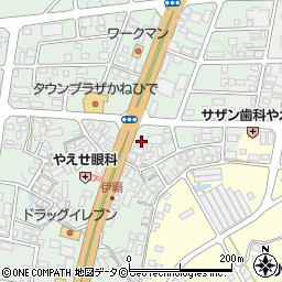 沖縄銀行八重瀬支店周辺の地図