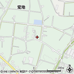 沖縄県南城市玉城愛地110周辺の地図