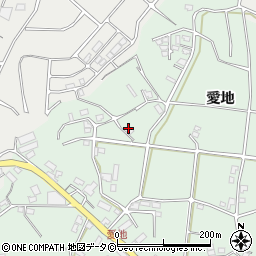 沖縄県南城市玉城愛地208周辺の地図