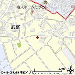 沖縄県糸満市武富253-4周辺の地図
