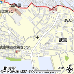 沖縄県糸満市武富278-1周辺の地図