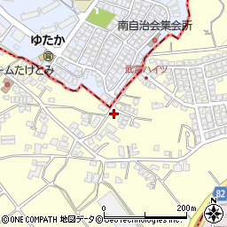 沖縄県糸満市武富607-1周辺の地図