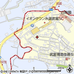 沖縄県糸満市武富72周辺の地図