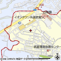 沖縄県糸満市武富107周辺の地図