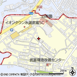 沖縄県糸満市武富121周辺の地図