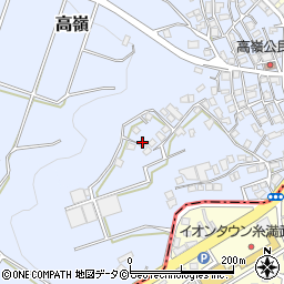 沖縄県豊見城市高嶺337-1周辺の地図