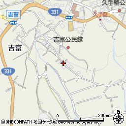沖縄県南城市知念周辺の地図