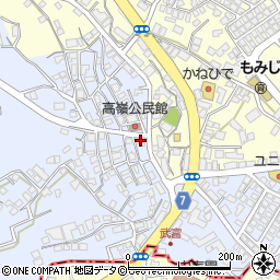 沖縄県豊見城市高嶺6周辺の地図