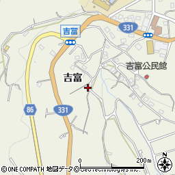沖縄県南城市知念吉富292周辺の地図