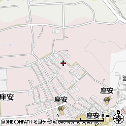 沖縄県豊見城市座安41周辺の地図