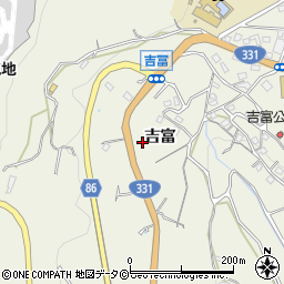 沖縄県南城市知念吉富301周辺の地図