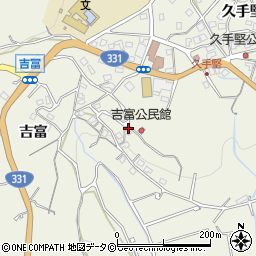 沖縄県南城市知念吉富110-2周辺の地図