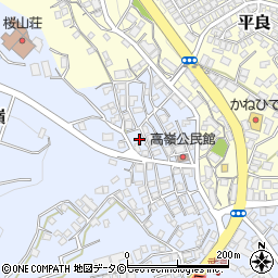 沖縄県豊見城市高嶺38周辺の地図