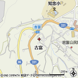 沖縄県南城市知念吉富37周辺の地図