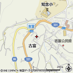 沖縄県南城市知念吉富38周辺の地図