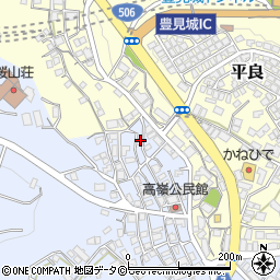 沖縄県豊見城市高嶺19周辺の地図