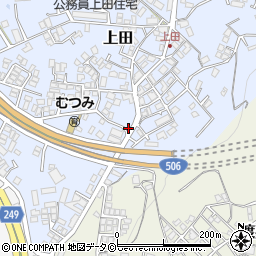 沖縄県豊見城市上田264周辺の地図
