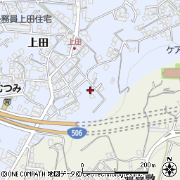 沖縄県豊見城市上田279周辺の地図