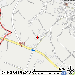沖縄県南城市大里高平857-8周辺の地図