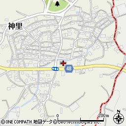 神里構造改善センター周辺の地図