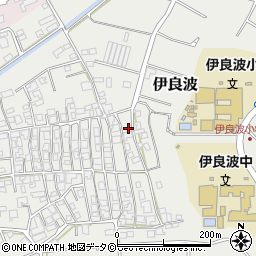 沖縄県豊見城市伊良波17-4周辺の地図