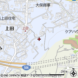 沖縄県豊見城市上田626-4周辺の地図
