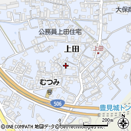 沖縄県豊見城市上田177周辺の地図