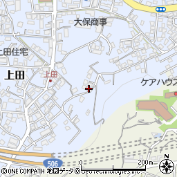 沖縄県豊見城市上田623-2周辺の地図