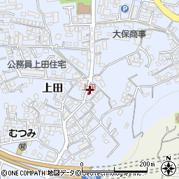 沖縄県豊見城市上田128-4周辺の地図