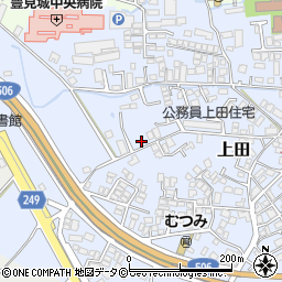 沖縄県豊見城市上田93-4周辺の地図