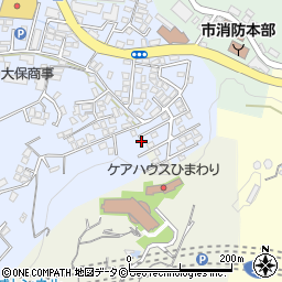 沖縄県豊見城市上田496-9周辺の地図