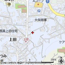 沖縄県豊見城市上田612-1周辺の地図